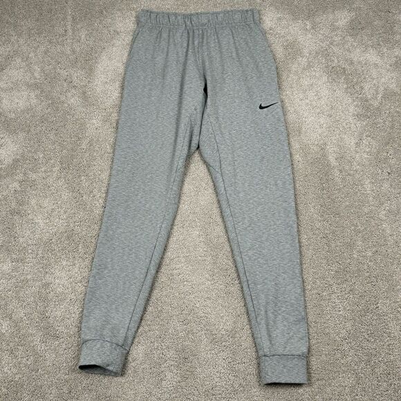 Nike Yoga Dri-FIT Athletic Training Pants Grey Green DB4204-084 Men's Size Small - Picture 1 of 6